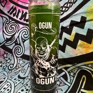 Green Ogun Candle